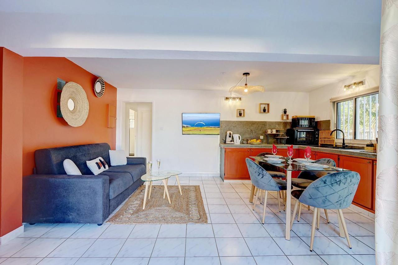 Bec Rose - Clim - Wi-Fi - Jardin Apartment Saint-Leu Exterior photo
