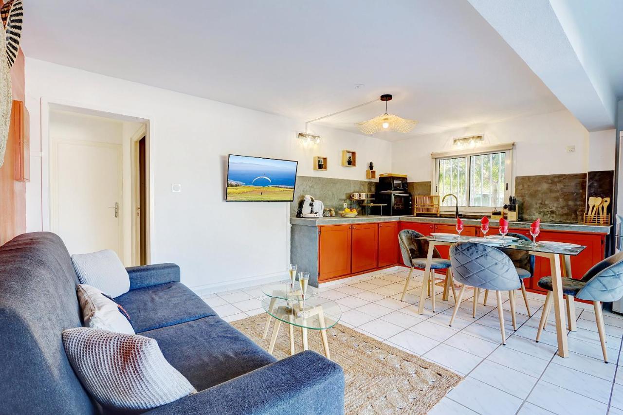 Bec Rose - Clim - Wi-Fi - Jardin Apartment Saint-Leu Exterior photo